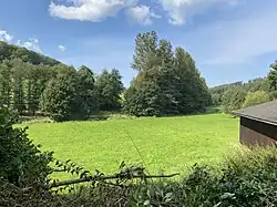 Die Kerspe-Bachaue bei Gut Bremecke