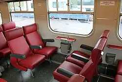 Inneneinrichtung der 2. Klasse