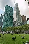 Blick vom Bryant Park