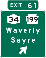 Ausfahrtstafel (New York)