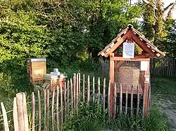 Bienenstöcke im Uferpark