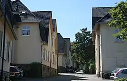 Blick in die Goethestraße