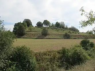 Blick von Nordwesten auf den Nacken
