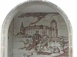 Keramikgraffito zur Elbschifffahrt