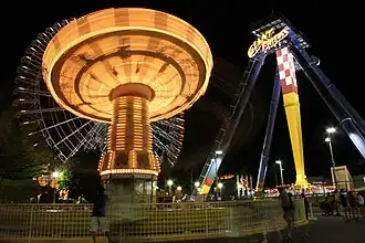 Weitere im Film dargestellte Attraktionen