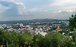 Blick auf Nakhon Sawan