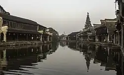 Alte venezianische Stadtanlage im südlichen Yangtze - Nanxun