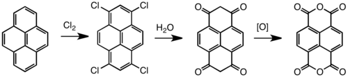 Synthese von NTDA.