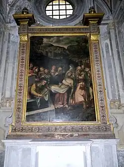 Grablegung Christi von Giovanni Bernardo Lama