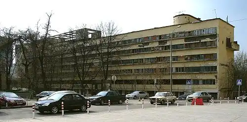 Narkomfin-Kommunehaus in Moskau, 2007