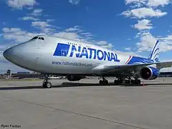 Boeing 747-400 (N919CA) der National Airlines