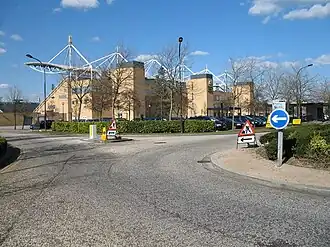 Das National Hockey Stadium im April 2006