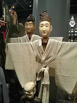 Puppen für die Reispflanzung-Zeremonie, Japan