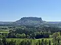 Aussicht nach Süden auf den Lilienstein