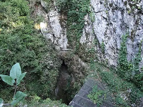 Der natürliche Eingang