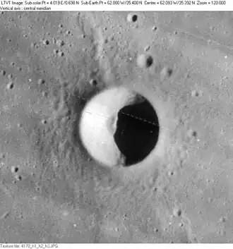 Naumann (Aufnahme Lunar Orbiter IV)