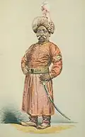 Mansur Ali Khan von Bengalen von Alfred Thompson, Ausgabe vom 16.&nbsp;April 1870