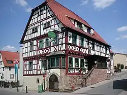 In der Alten Posthalterei in Neckarelz machte einst Johann Wolfgang von Goethe Halt