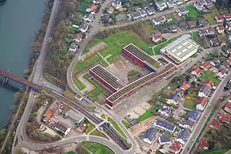 Luftaufnahme des Max-Born-Gymnasiums in Neckargemünd