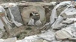 Seelenloch in der Necropolis Milanes - Almeria