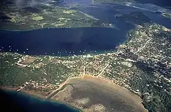 Luftaufnahme von Neiafu Vavaʻu