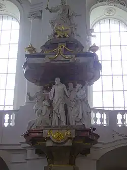 Figurengruppe aus Stuck