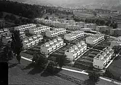 Neues Bauen: Werkbundsiedlung Neubühl bei Zürich, Foto (1932)