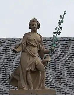 7. Schäferei – Thyrsosstab.