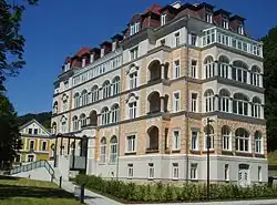 Das renovierte ehemalige Curhotel d´Orange