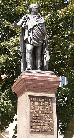 Denkmal Friedrich Wilhelms II. in Neuruppin