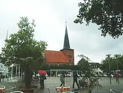 Ansicht vom Markt im Norden