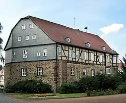 Rückseite des Rathauses