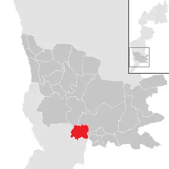 Lage der Gemeinde Neustift bei Güssing im Bezirk Güssing (anklickbare Karte)
