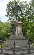 Denkmal für König Friedrich II. in Neutrebbin