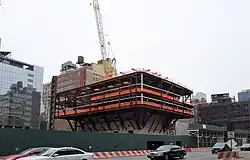 Die Baustelle im November 2016