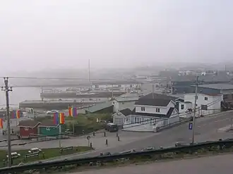 Channel-Port aux Basques bei Nebel