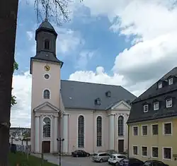 Kirchenbau von Südosten