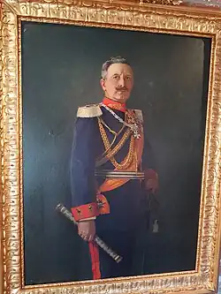 Nicolaus Bachmann: Porträt Kaiser Wilhelms II., 1913/14