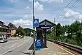 Haltestelle der Waldenburgerbahn