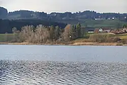 Der Weiler Zellen am Niedersonthofener See