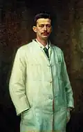 C. Wentoft: Niels Ryberg Finsen, nach 1904 gemalt