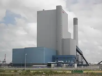 Kraftwerk auf der Maasvlakte