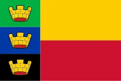 Flagge des Ortes Nijefurd