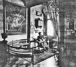 Arthur Nikisch in seiner Wohnung (um 1915)