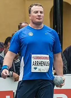 Niklas Arrhenius – 58,22&nbsp;m
