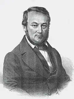 Der Großvater Nikolaus Friedrich (vor 1860)