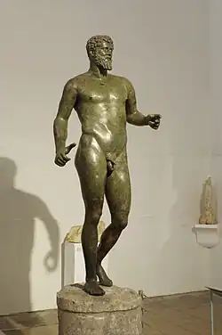 Bronzestatue des Septimius Severus