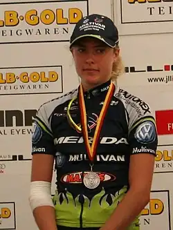 Nina Wrobel bei der Marathon-DM 2005