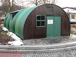 Nissenhütte im Lager Friedland