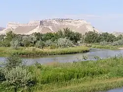Der North Platte bei Scottsbluff, Nebraska